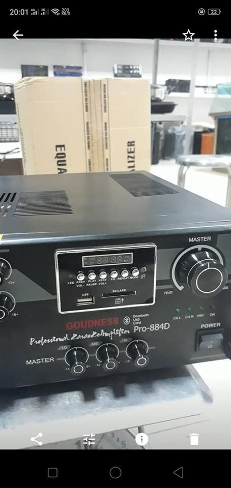 Amply karaoke bluetooth GOUDNEES PRO 712