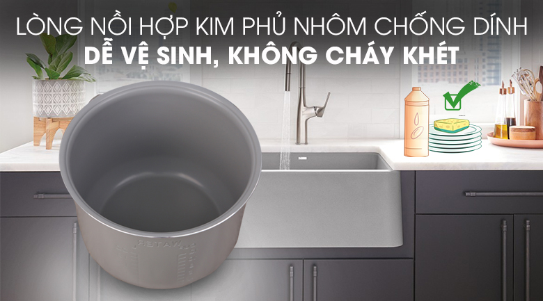 Nồi cơm điện Comfee CR-CM2220(C) 2.2L