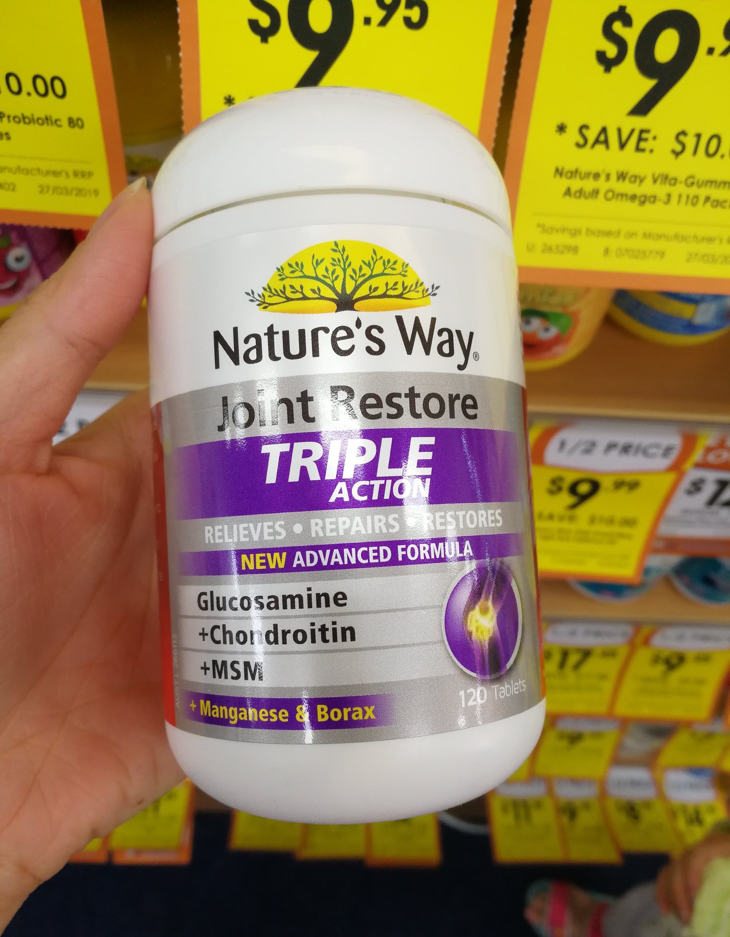 Bổ khớp Nature's Way Joint Restore Triple Action