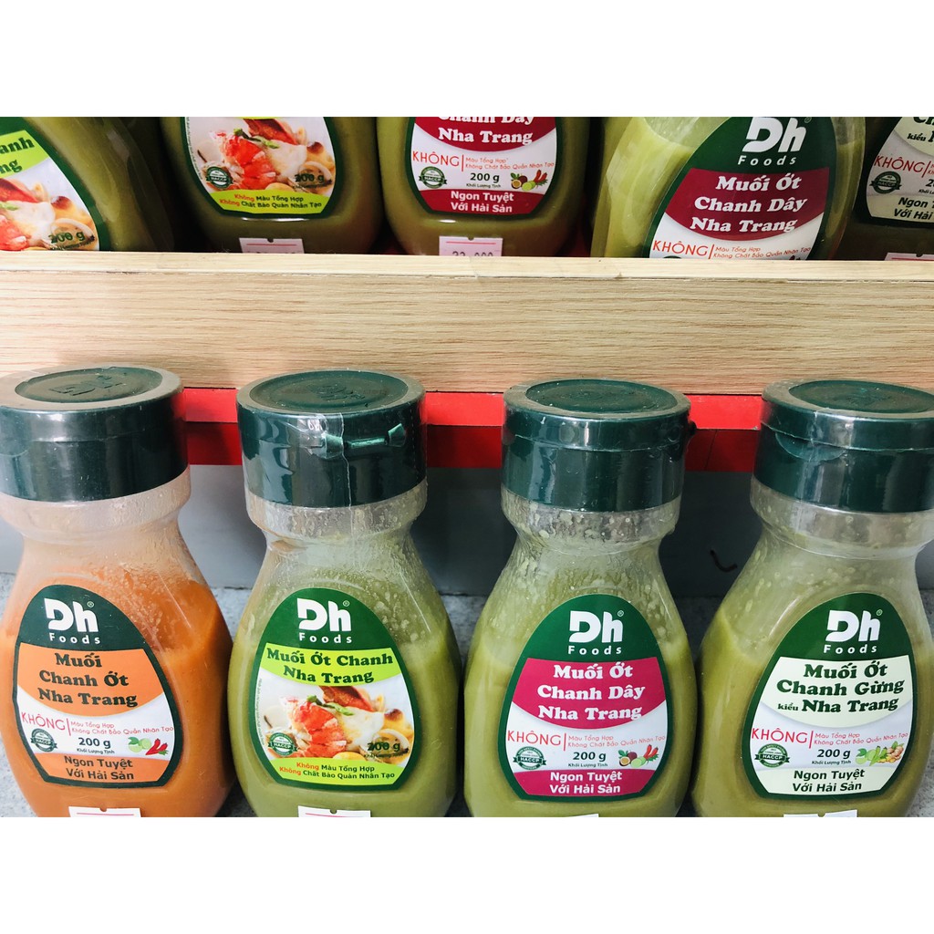 Muối Ớt Chanh Gừng DH Foods 200G