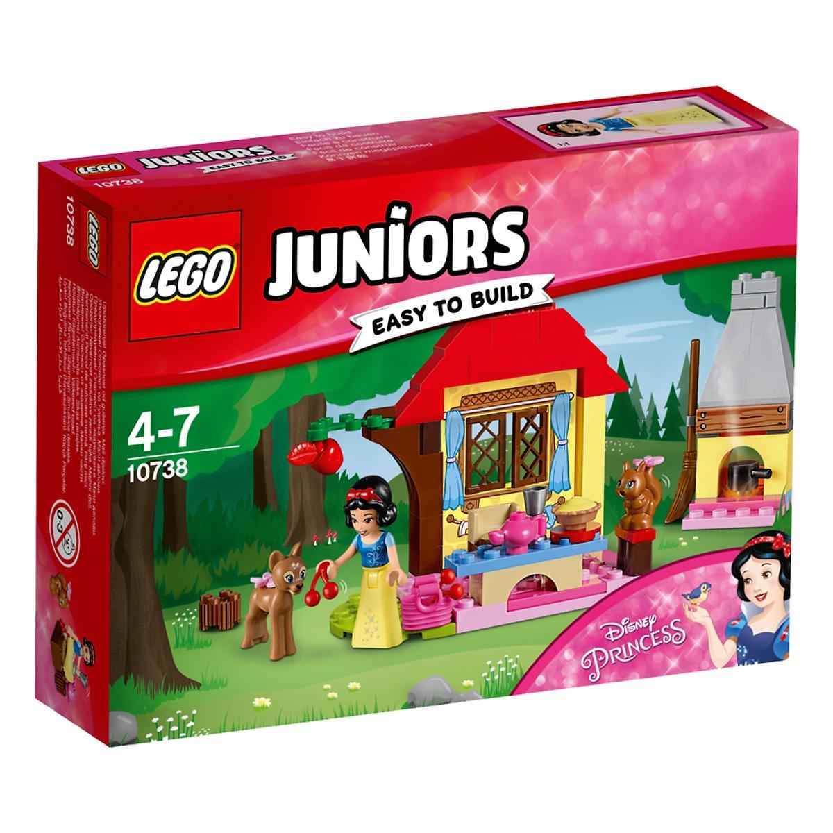 Mô hình LEGO Juniors 10738 - Ngôi Nhà Trong Rừng Của Bạch Tuyết