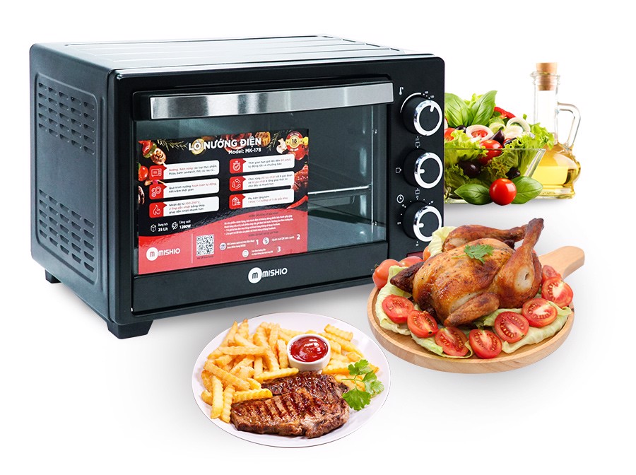 Lò nướng Mishio MK179 35L