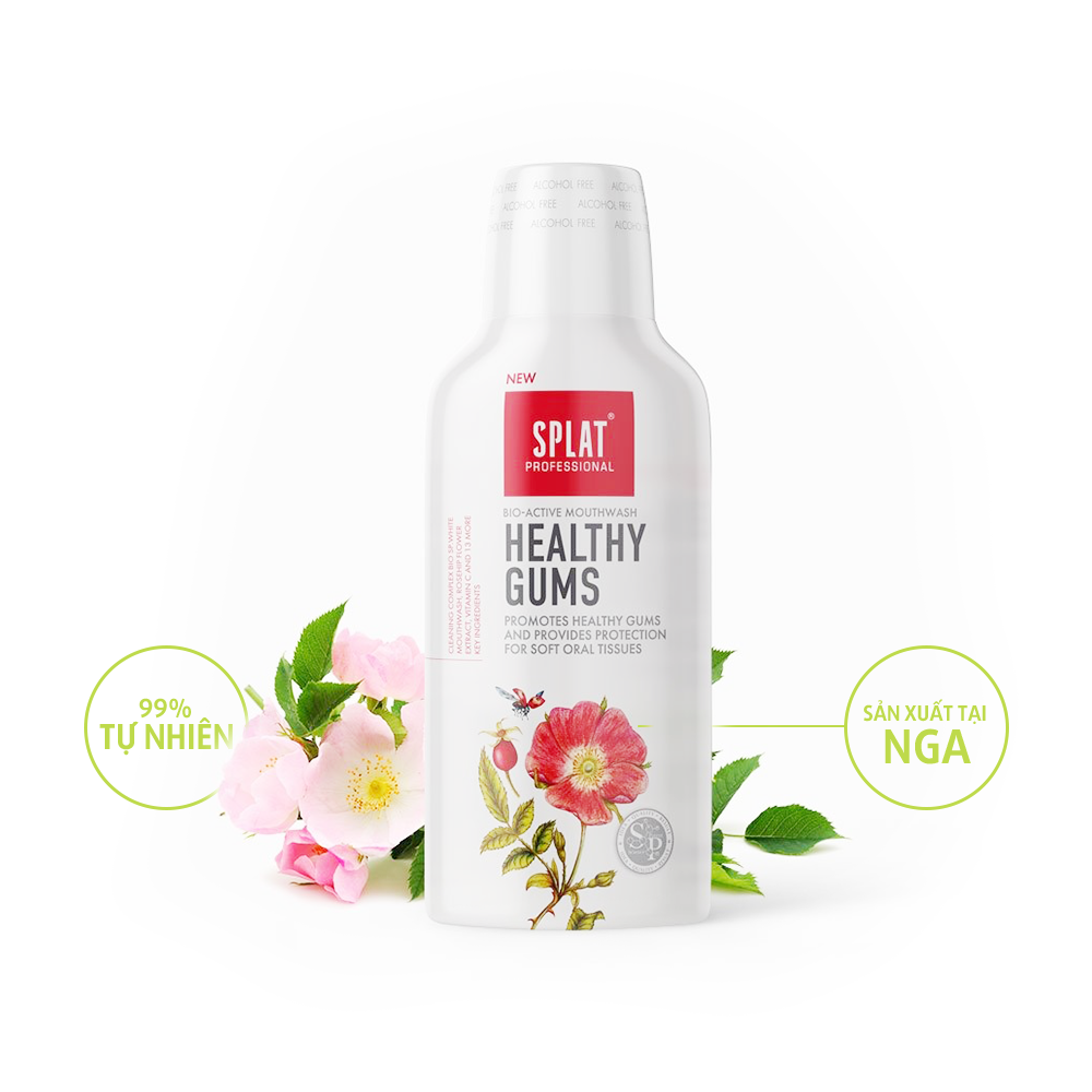 Nước súc miệng Splat thảo mộc chăm sóc nướu 275ml