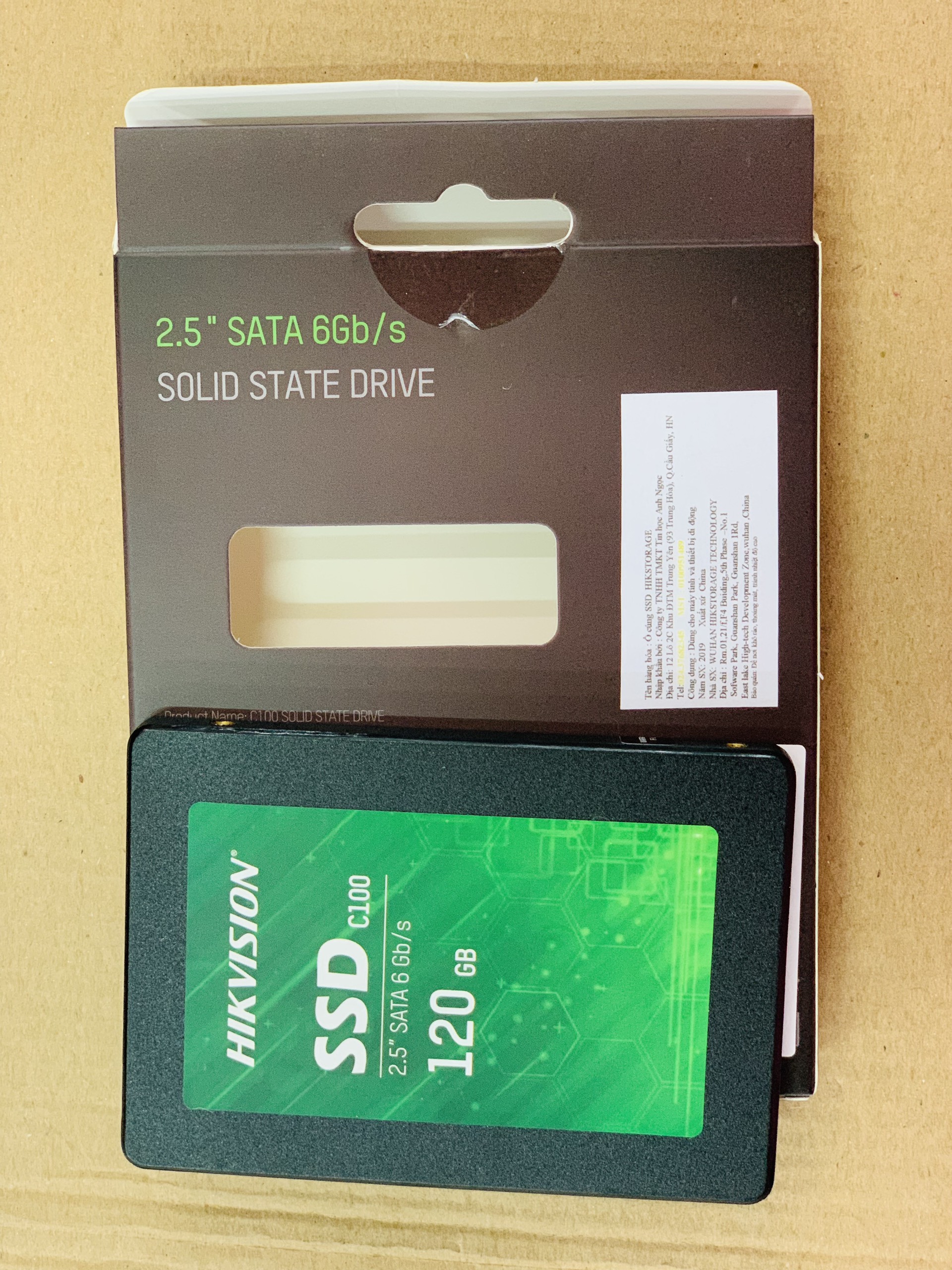 Ổ cứng SSD Hikvison C100 120Gb SATA3