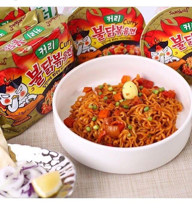 Mì cay Samyang Cà Ri 140g combo 15 gói