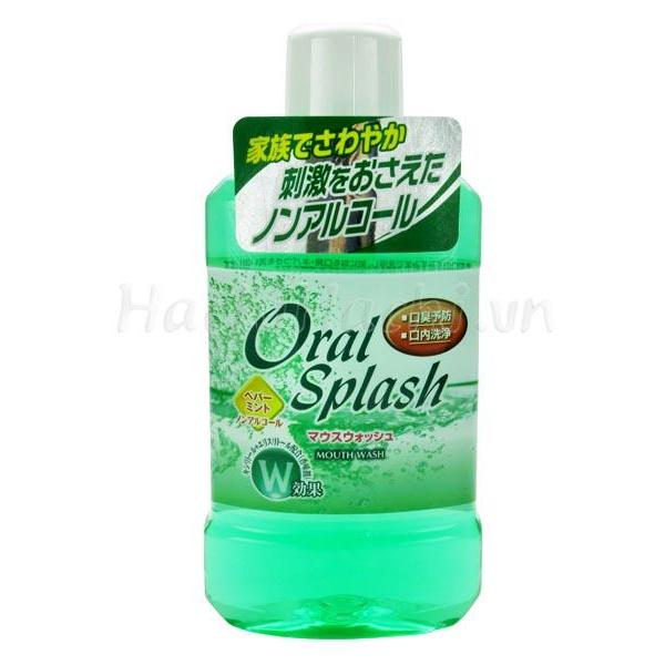 Nước súc miệng ORAL SPLASH bạc hà