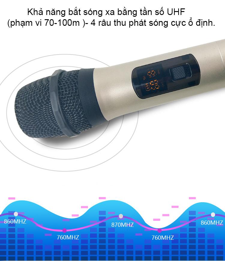 MIC KHÔNG DÂY SHURE UR2000