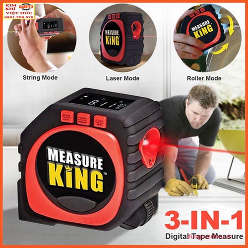 THƯỚC ĐO ĐIỆN TỬ 3IN1 MEASURE KING