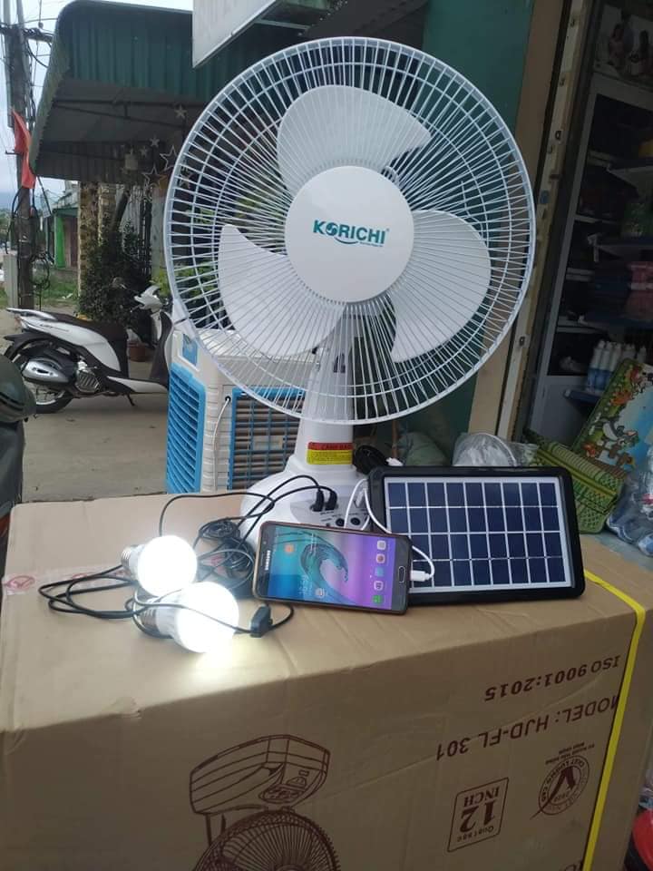 QUẠT SẠC TÍCH ĐIỆN KORICHI KRC-6300