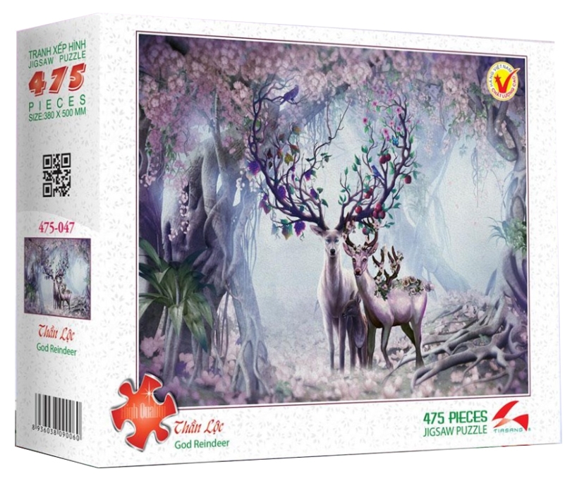 Xếp hình 475 mảnh Thần Lộc 475-047