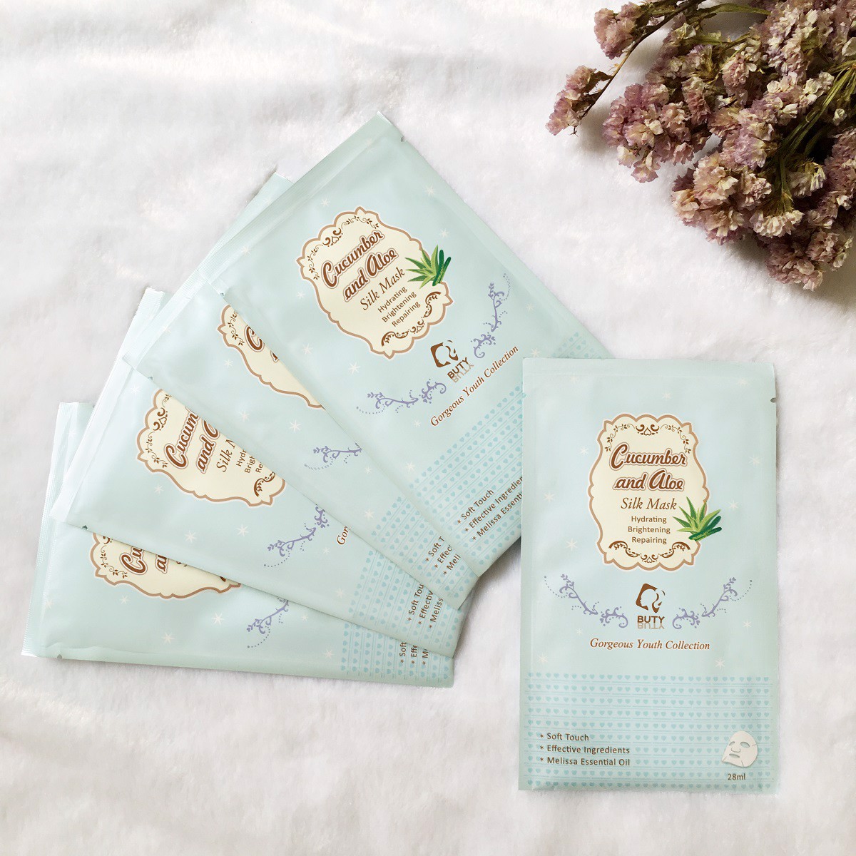 Mặt nạ lụa sạch nhờn Buty Buty Esculin Refreshing Silk Mask