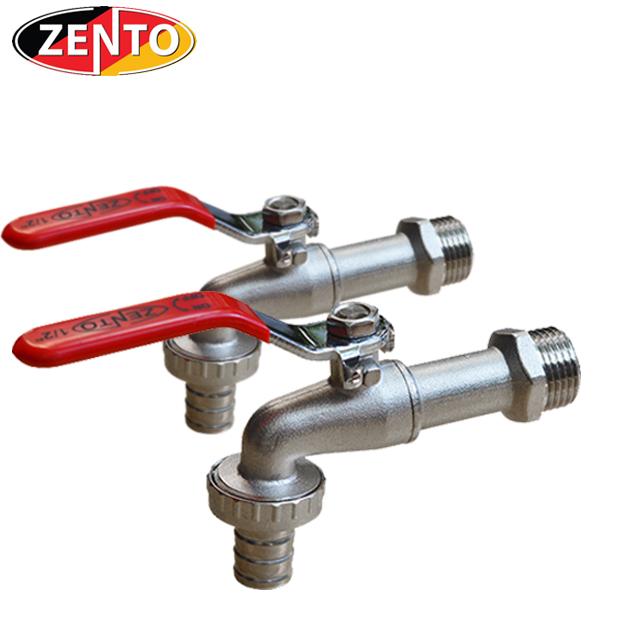 COMBO 2 VÒI ĐỒNG TAY INOX ZENTO ZT706