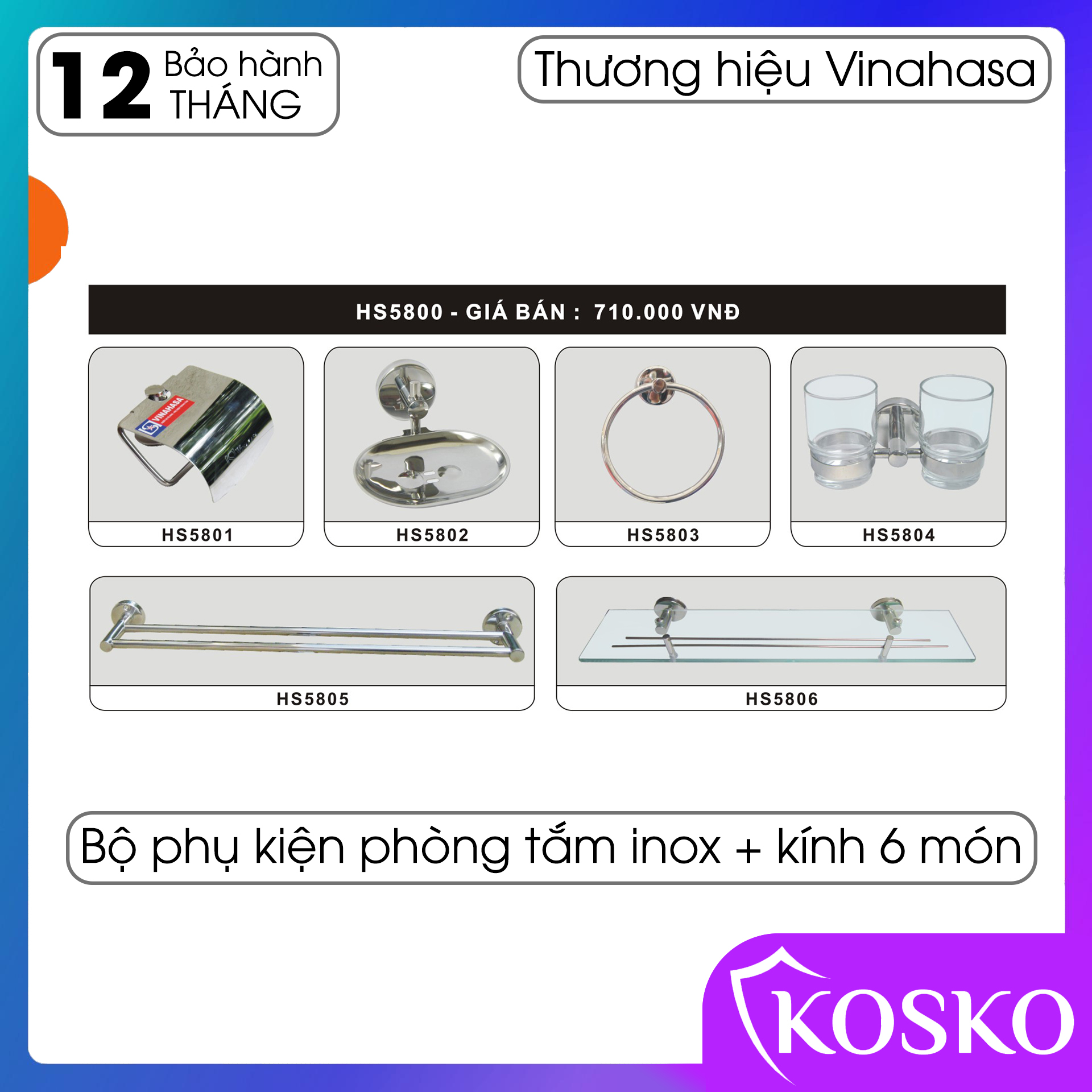 Phụ kiện phòng tắm HS5800