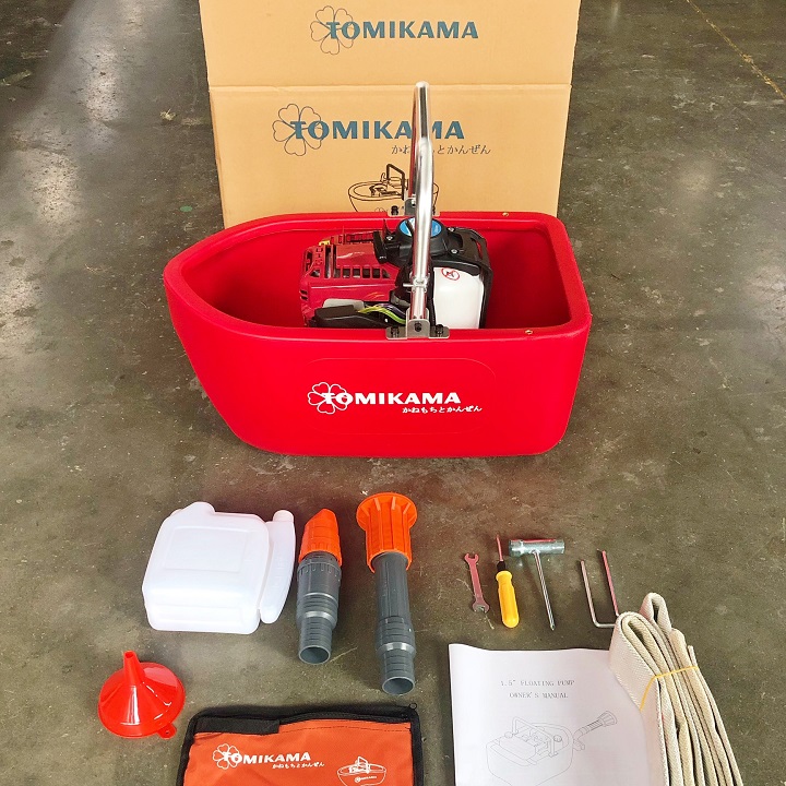 MÁY BƠM THUYỀN CHẠY XĂNG TOMIKAMA HLC-58