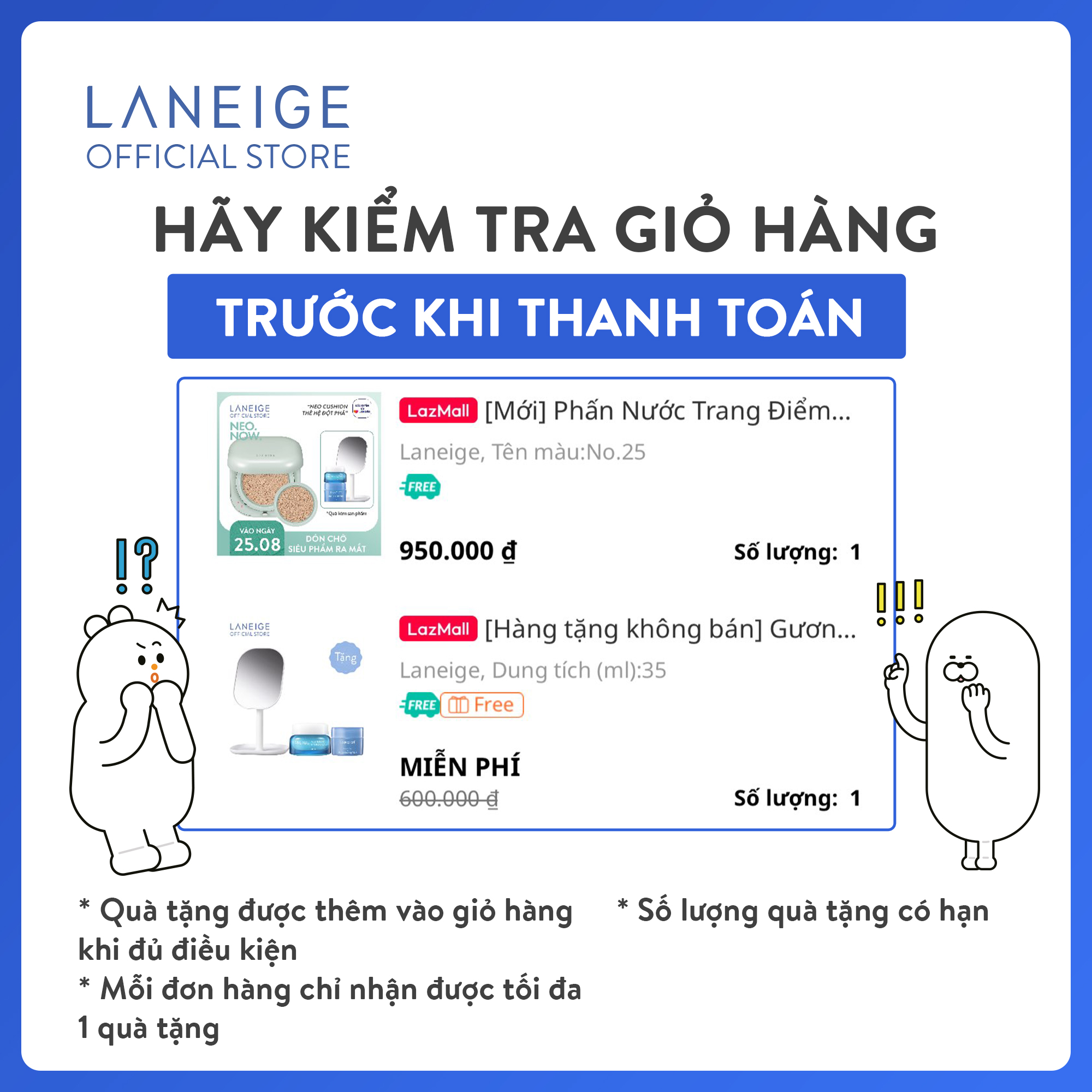 Bộ mặt nạ ngủ Laneige Sleeping Mask Trial Kit