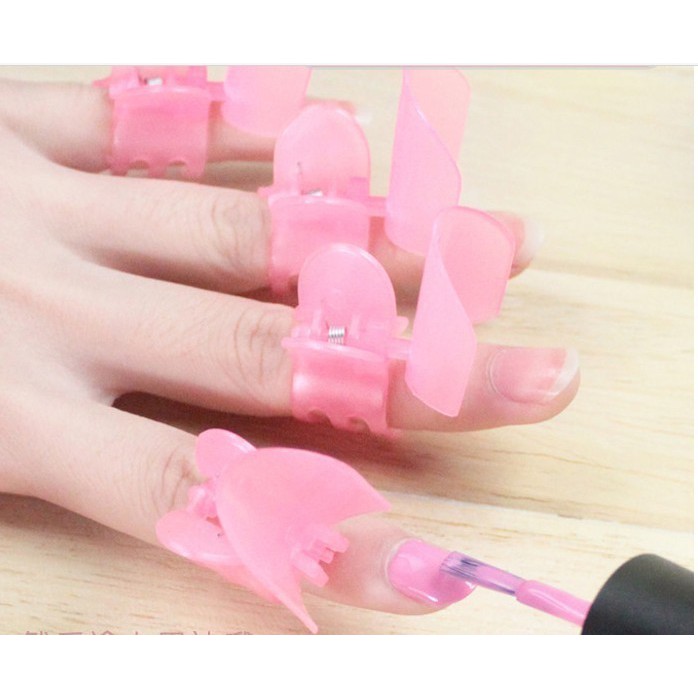 Bộ 10 Chiếc Kẹp Móng Vẽ Nail ACN1008