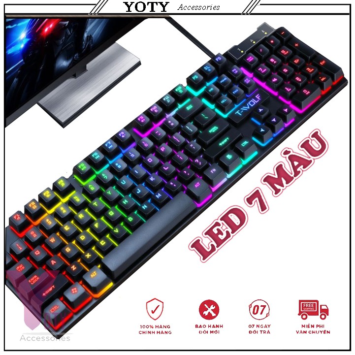 Bàn Phím Giả Cơ T-WOLF TF20
