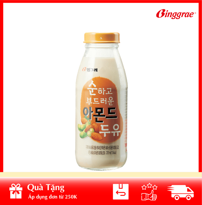 Sữa Binggrae Đậu Nành Hạnh Nhân