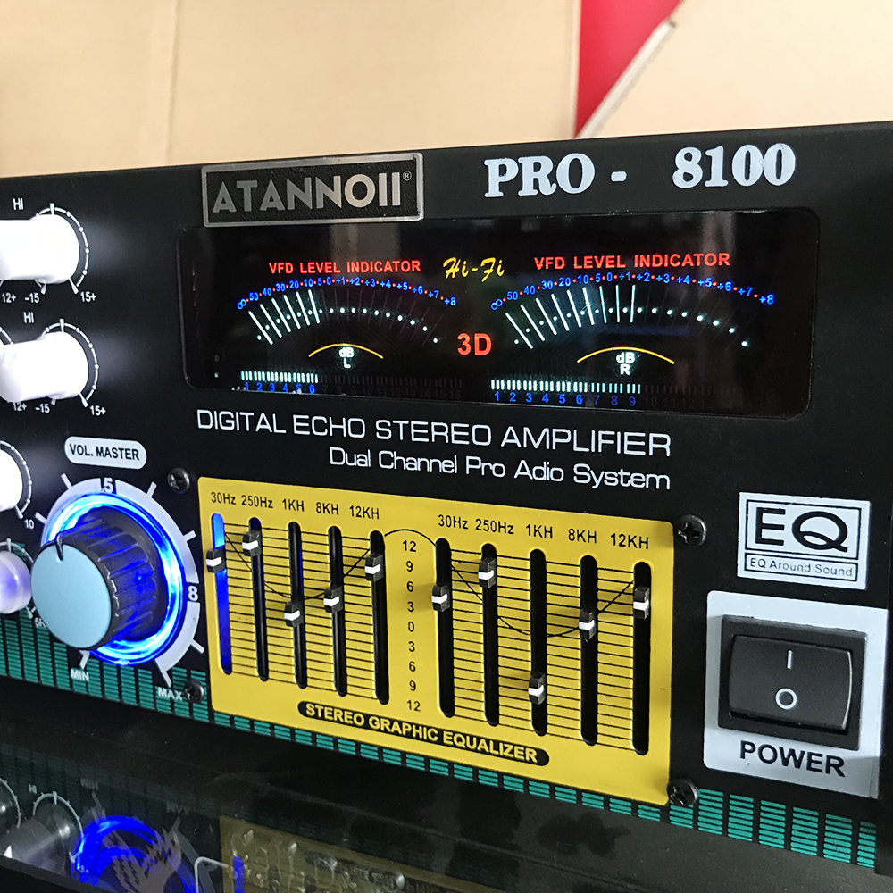 Amply Bluetooth ATANNOII PRO-8100