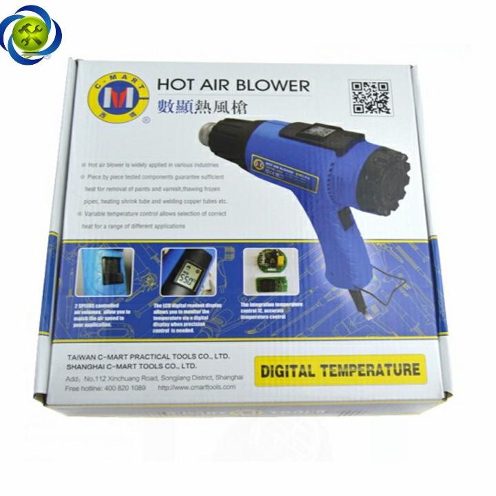 SÚNG THỔI HƠI NÓNG C-MART C0018E-1600