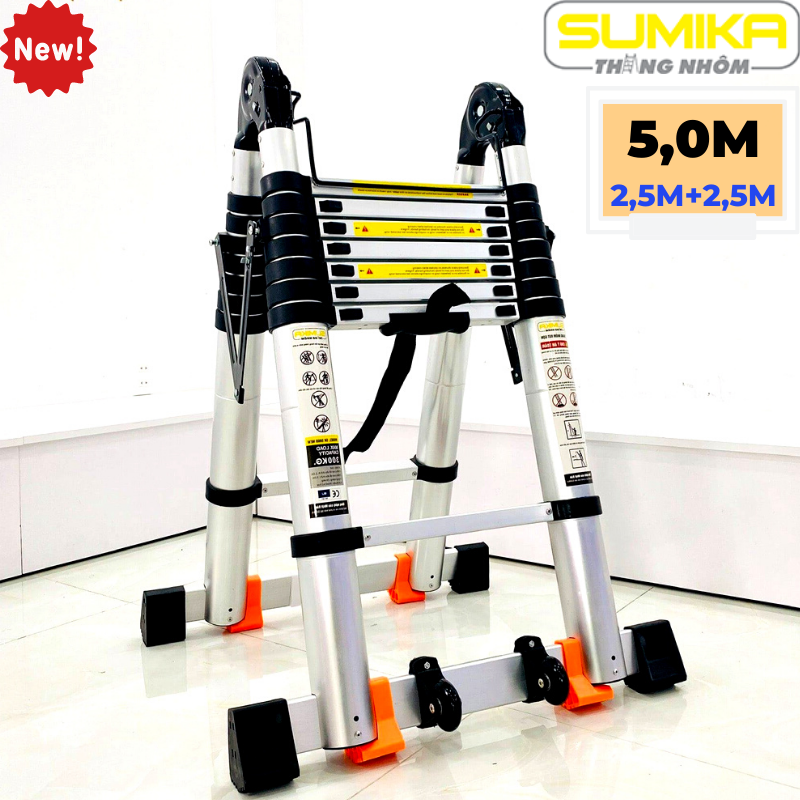 Thang rút nhôm đôi Sumika SK-500D