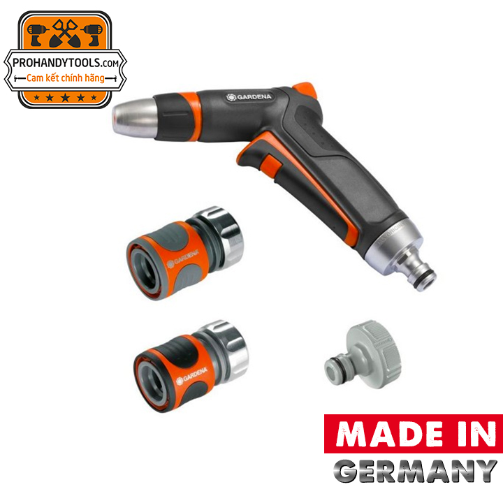 BỘ VÒI TƯỚI KIM LOẠI KÈM CÚT NỐI GARDENA 18297-20