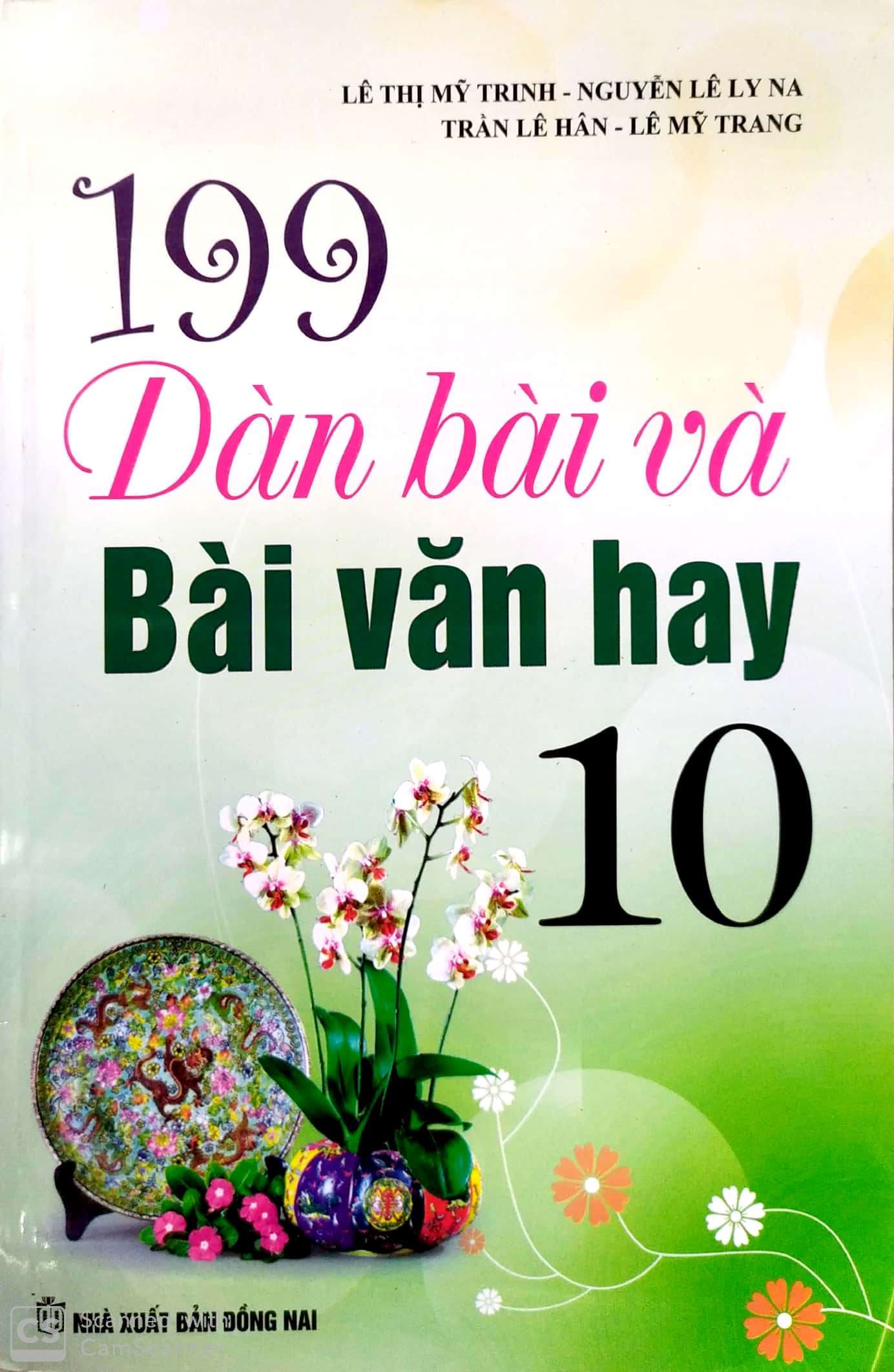 199 Dàn Bài Và Bài Văn Hay Lớp 10