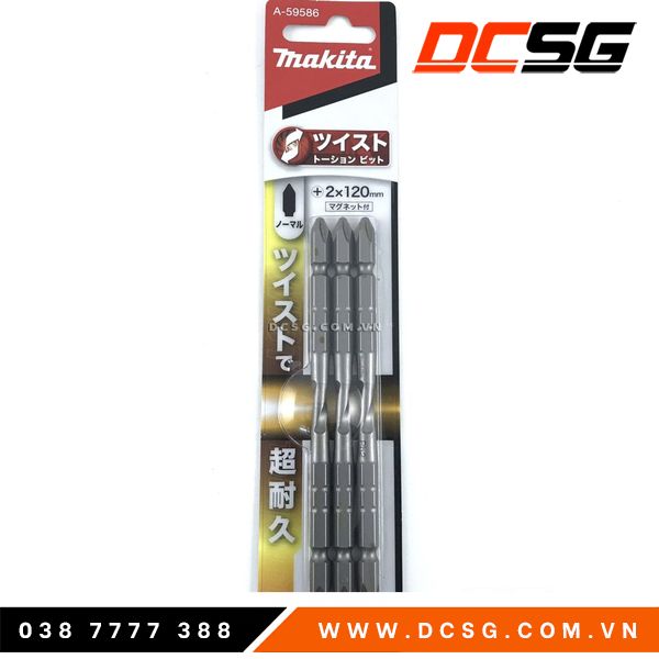 MŨI VÍT 2 ĐẦU MAKITA A-59586