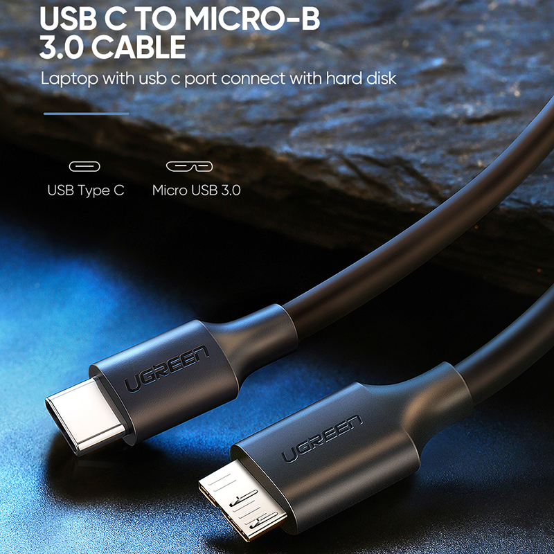 CÁP MICRO USB 3.0 SANG TYPE-C UGREEN 20103