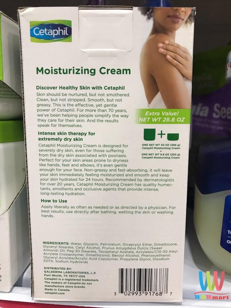 Kem dưỡng ẩm Cetaphil Moisturizing Cream 250g