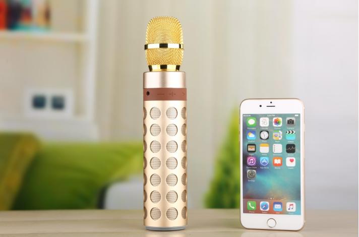 Mic Hát Kèm Loa Bluetooth Titan M02