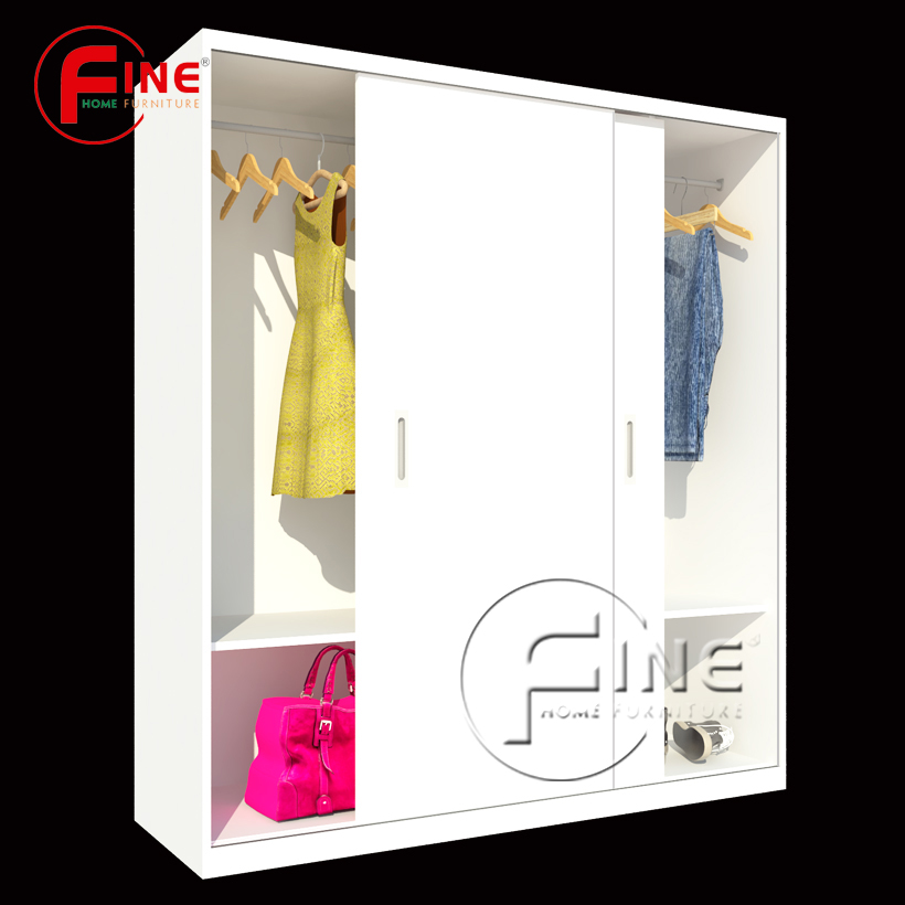 TỦ QUẦN ÁO CỬA LÙA FINE FT100