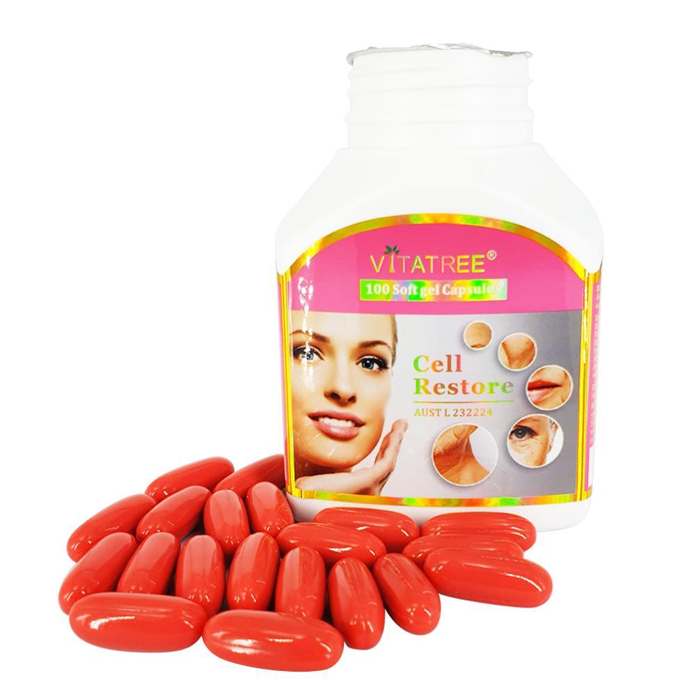 Viên uống đa năng làm đẹp da Vitatree Cell Restore