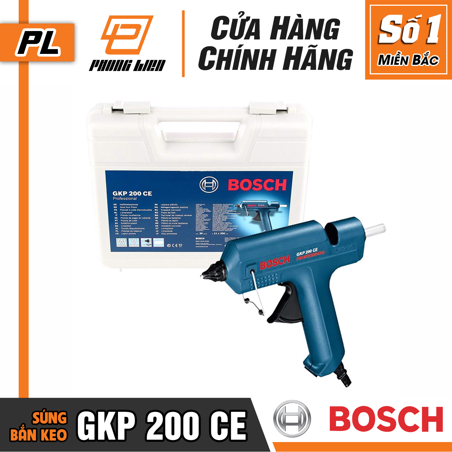 Súng bắn keo Bosch GKP200CE
