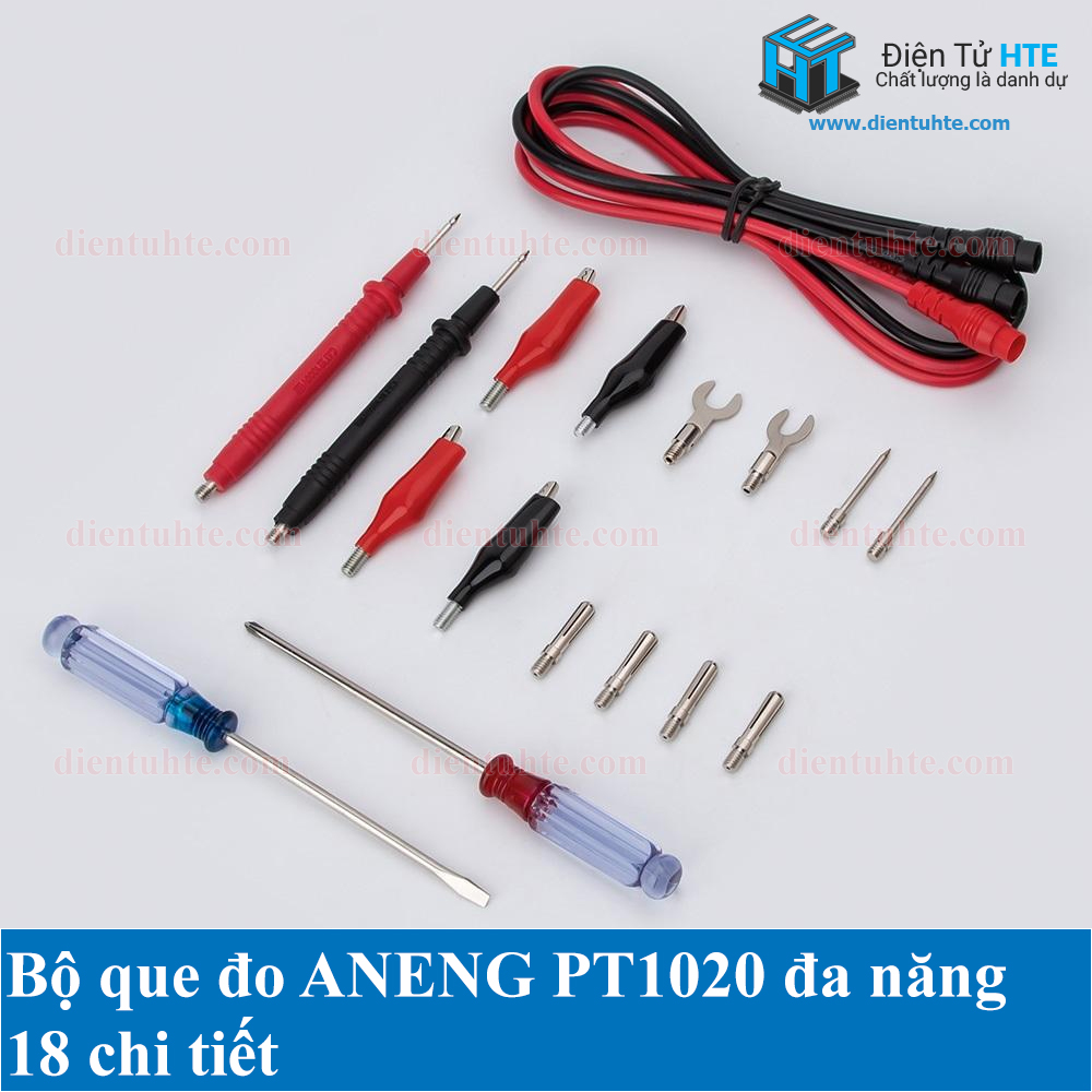 BỘ QUE ĐO ĐA NĂNG 18 CHI TIẾT ANENG PT1020
