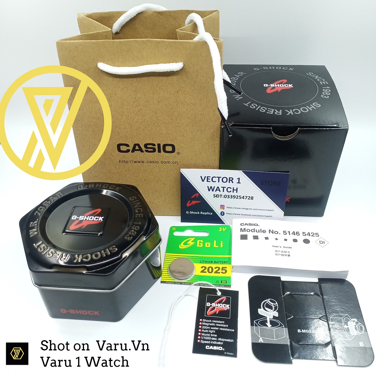 Đồng Hồ Nam Casio GA-110-1BDR