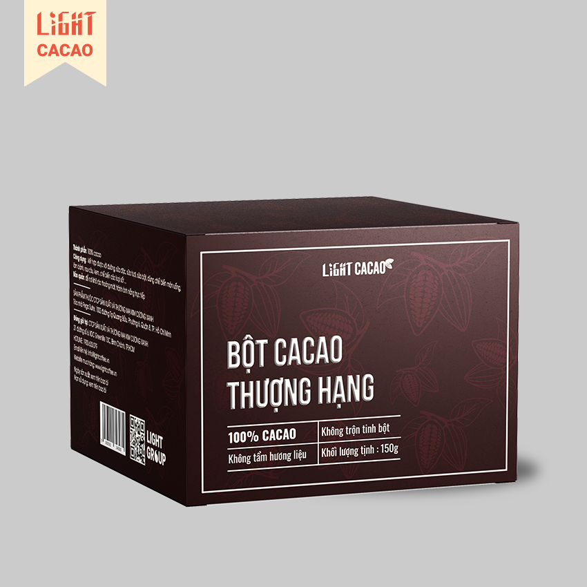 Bột cacao Light Thượng hạng 150g