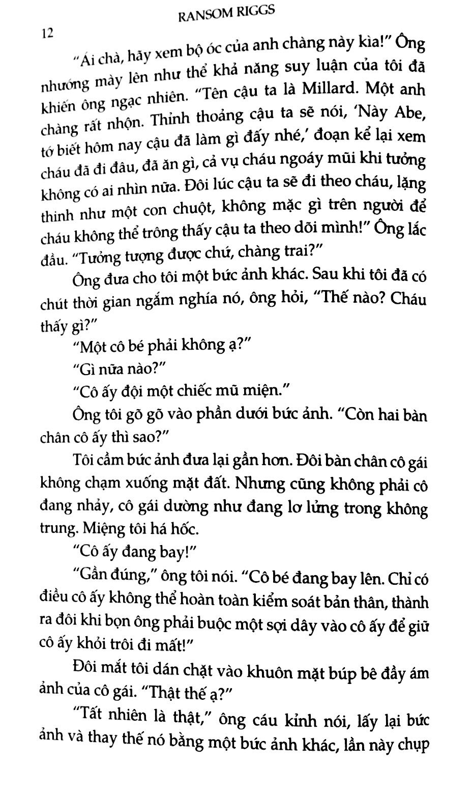 Trại Trẻ Đặc Biệt Của Cô Peregrine