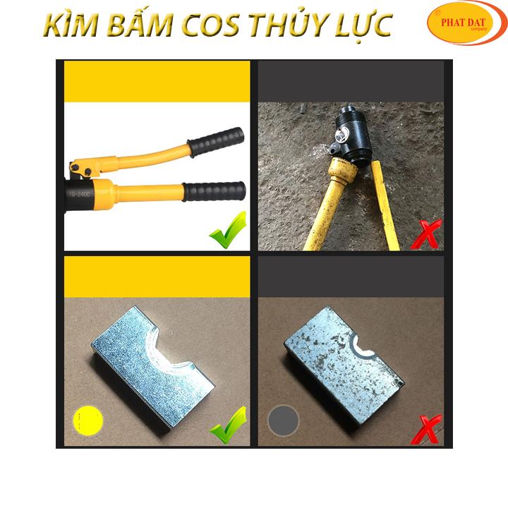 Kìm bấm cốt thủy lực YQK-70
