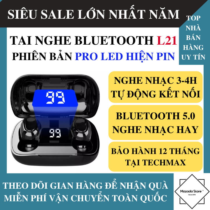 Tai Nghe Bluetooth L21