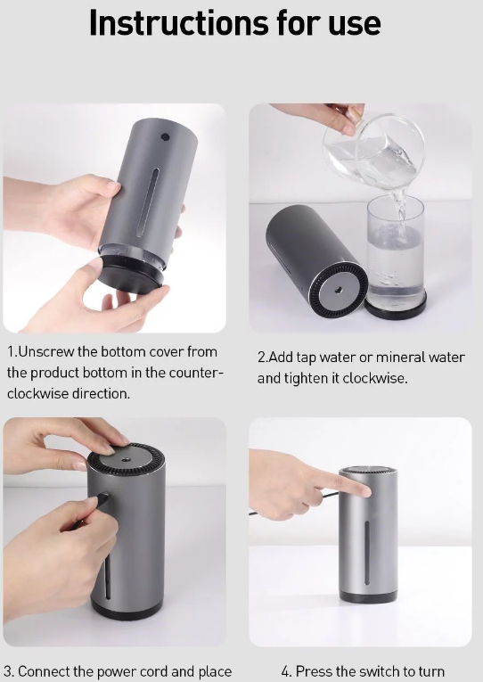 MÁY PHUN SƯƠNG TẠO ẨM BASEUS CRJSQ01