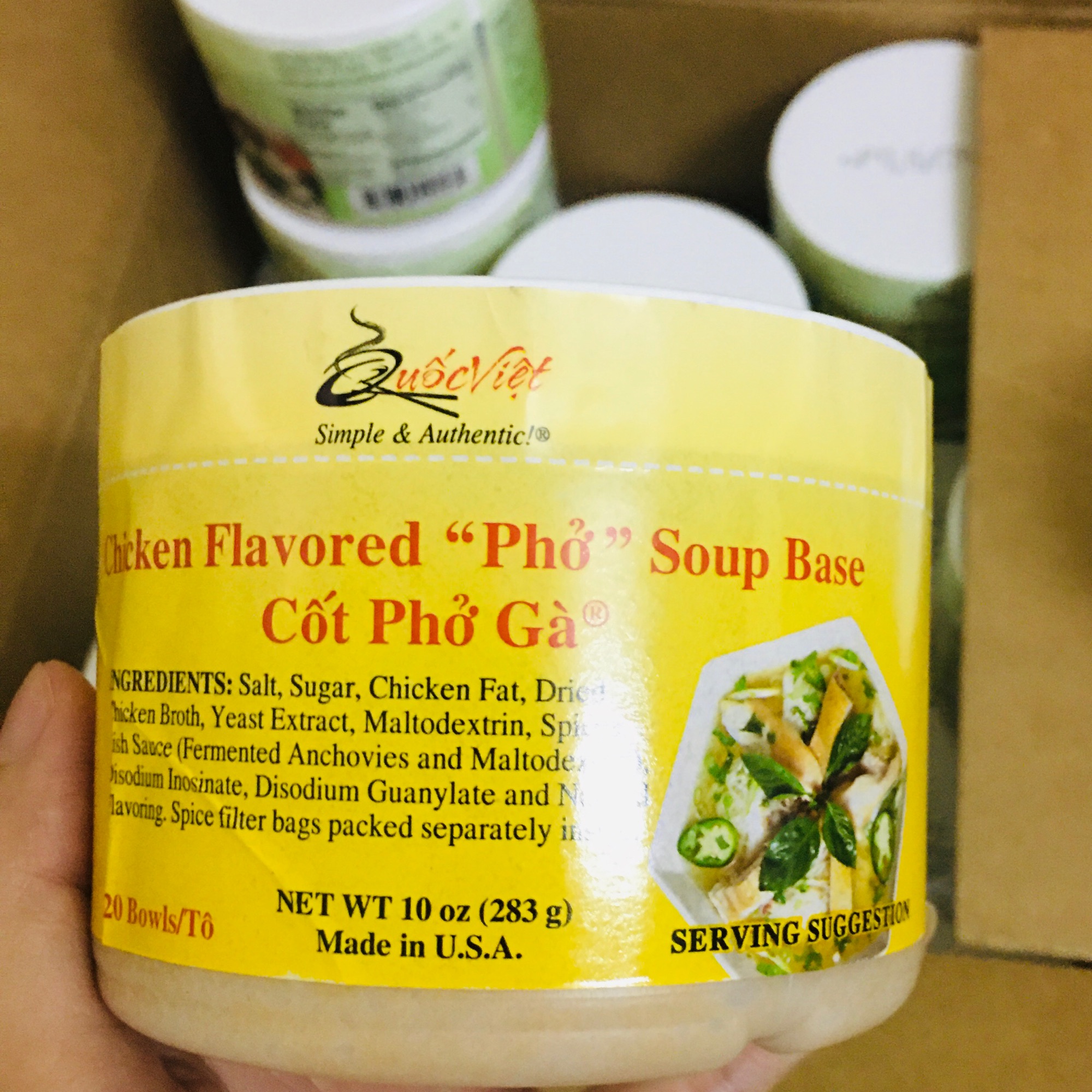 Cốt phở gà Quốc Việt Foods