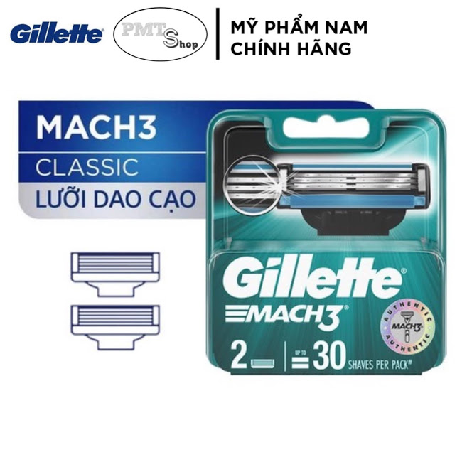 Lưỡi Dao Cạo Gillette Mach 3 Turbo