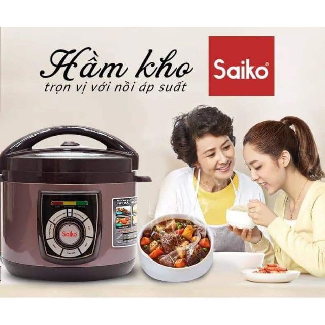 Nồi Áp Suất Saiko EPC-818