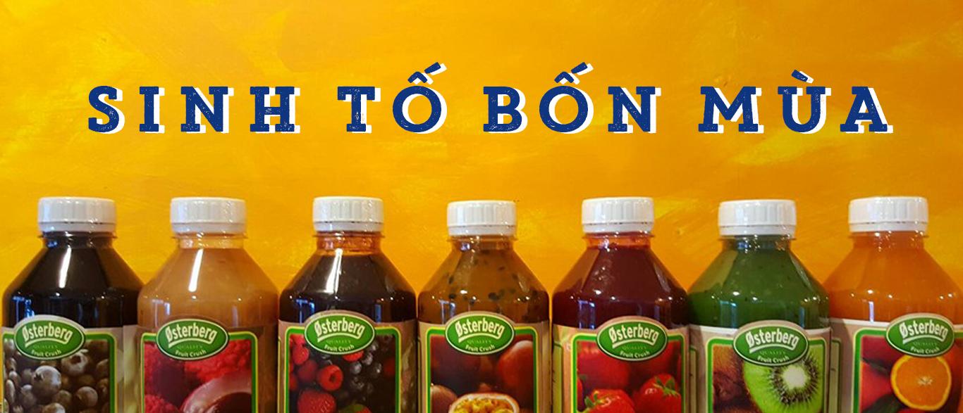 Sinh Tố Osterberg Dâu 1l