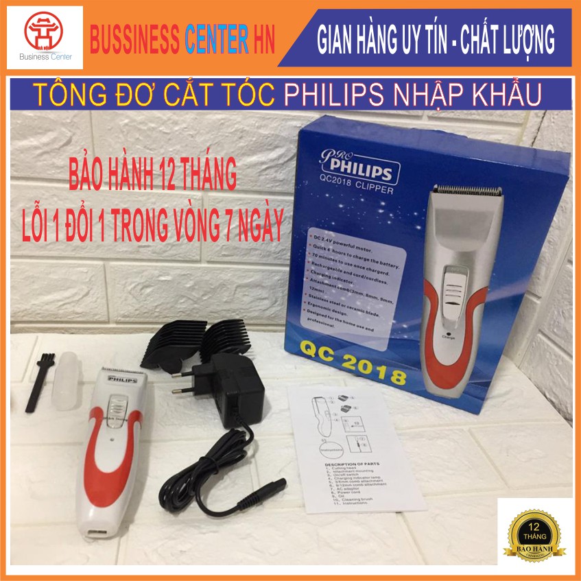 Tông đơ cắt tóc sạc điện Philips QC-2018