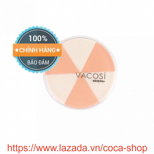 Bộ 6 bông phấn Vacosi Collection Pro-makeup BP14