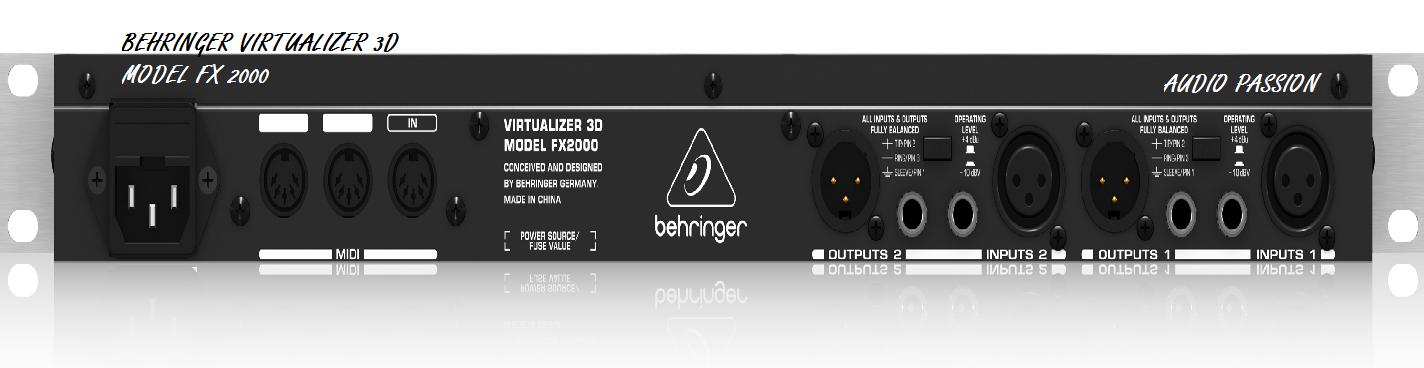 Vang số Behringer FX2000