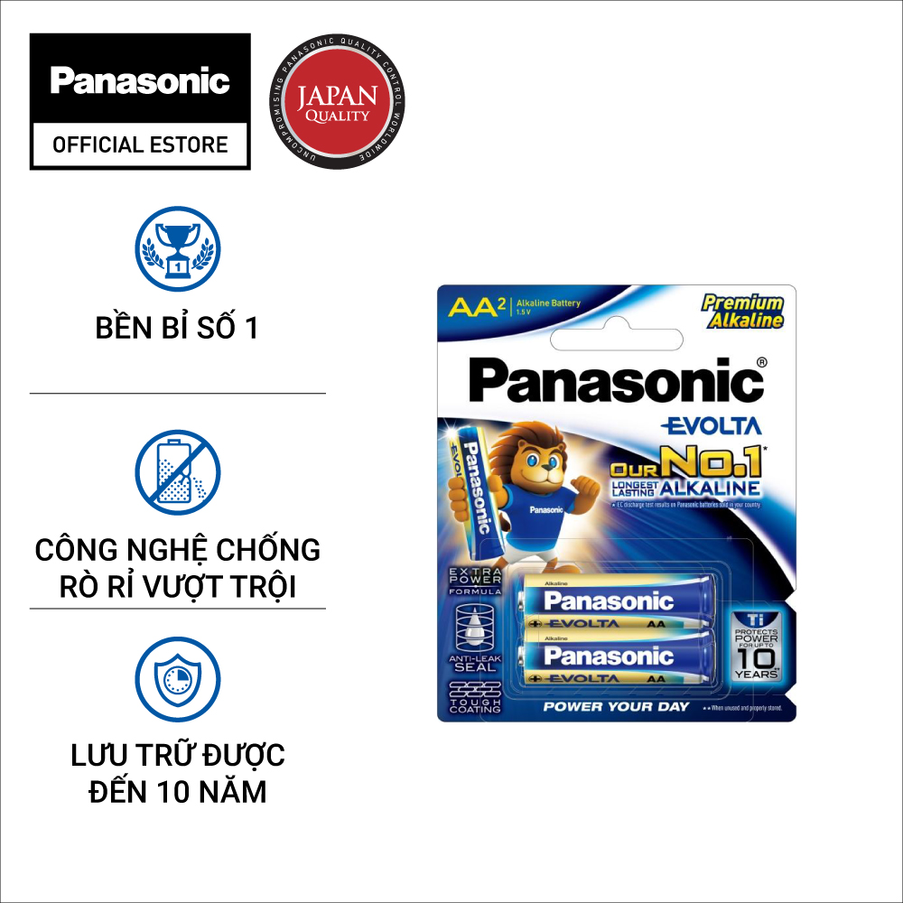 Pin tiểu AA Evolta PANASONIC LR6EG/2B