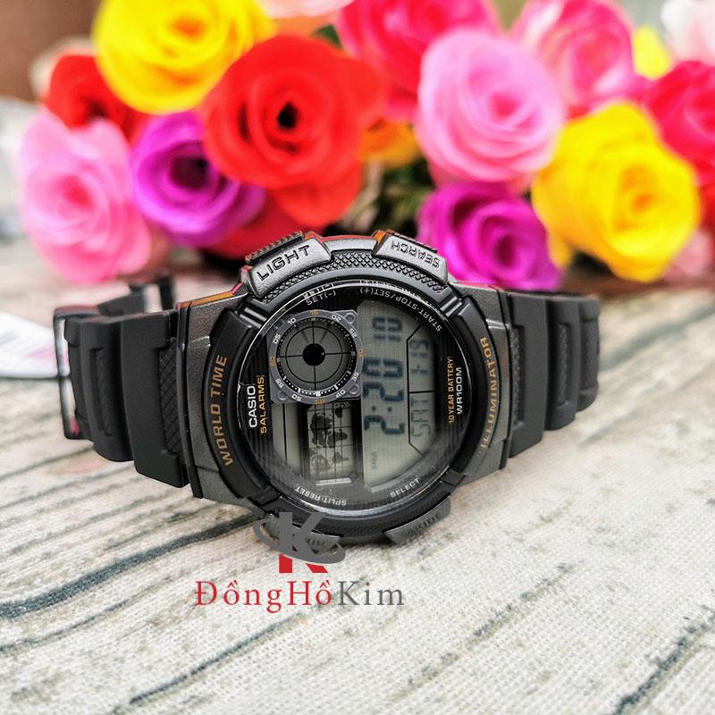 Đồng Hồ Nam Dây Cao Su Casio AE-1000W-1AVDF